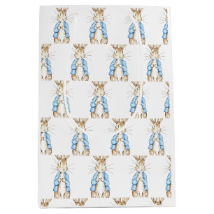 Sac Cadeau Moyen Baby shower Bleu Bunny