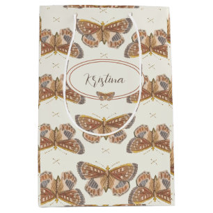 Sac Cadeau Moyen Baby shower papillon