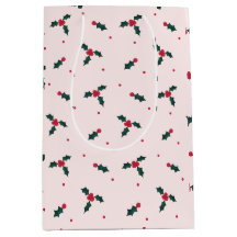 Baies et feuilles de houx de Noël