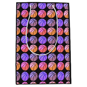 Sac Cadeau Moyen Basket-ball Pop Art