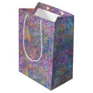 Sac Cadeau Moyen Batik enchanté de forêt