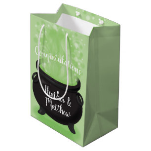 Sac Cadeau Moyen Bébé brasse Sorcière douche Halloween Cauldron