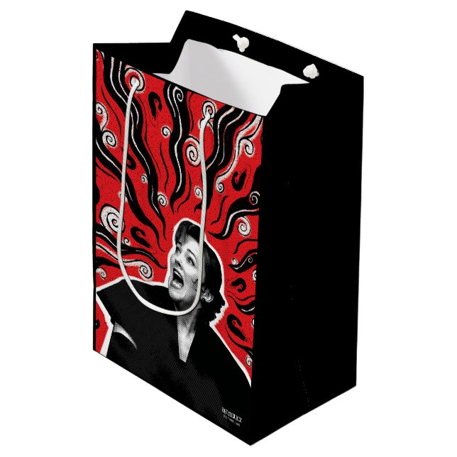 Sac Cadeau Moyen Beetlejus | Delia Deetz (Devant Angle)