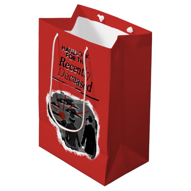 Sac Cadeau Moyen Beetlejus | Manuel pour les personnes récemment dé (Devant Angle)