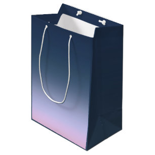 Sac Cadeau Moyen Blue-pink ombre