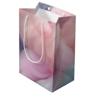 Sac Cadeau Moyen Bonbons de coton Abstrait
