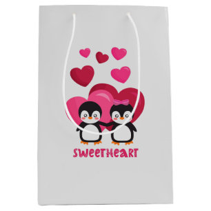 Sac Cadeau Moyen Bonne Saint Valentin 2023 Mon coeur doux
