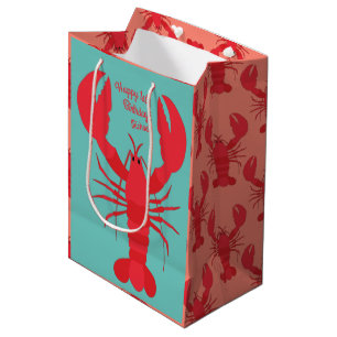 Sac Cadeau Moyen Boule de homard Anniversaire Fête Enfants mignons