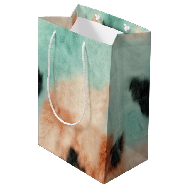Sac Cadeau Moyen Broyer la crème à la menthe (Dos Angle)