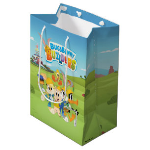 Sac Cadeau Moyen BUGS BUNNY BUILDERS™ Le Groupe Looney Builders