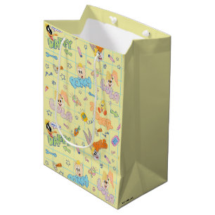 Sac Cadeau Moyen BUGS BUNNY BUILDERS™  Motif de croquis de personna
