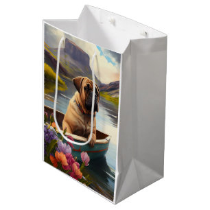 Sac Cadeau Moyen Bullmastiff sur une pagaie : une aventure Pittores
