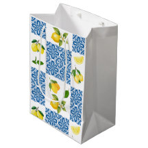 Carrelage Motif Provençal Méditerranéen au Citron