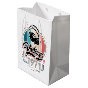 Sac Cadeau Moyen Casques vintages depuis 1971