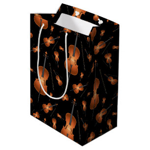 Sac Cadeau Moyen Cello Musicien Musique Enseignant Chaîne Orchestre