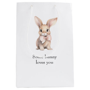 Sac Cadeau Moyen Certain Lapin T'aime