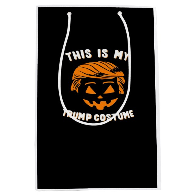 Sac Cadeau Moyen C'Est Mon Costume - Trumpkin (Devant)