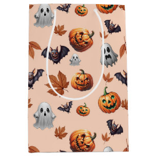 Sac Cadeau Moyen Cher Halloween Éffrayant automne