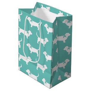 Sac Cadeau Moyen Chien de Basset Hound Puppy