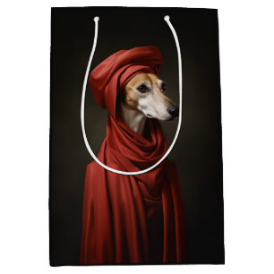 Sac Cadeau Moyen Chien Lady Saluki