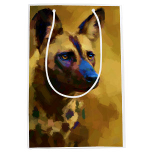 Sac Cadeau Moyen Chien sauvage africain