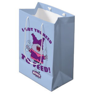 Sac Cadeau Moyen Chouette avec Fourche et couteau