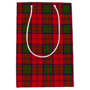 Sac Cadeau Moyen Clan Grant Tartan Plaid