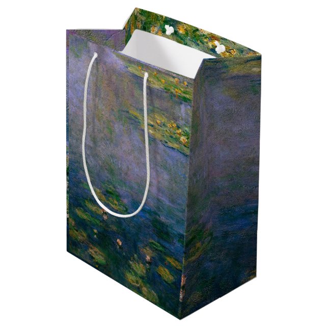 Sac Cadeau Moyen Claude Monet - Lys d'eau (Dos Angle)