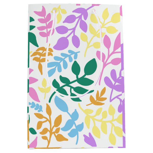 Sac Cadeau Moyen Colorful foliage (Devant)