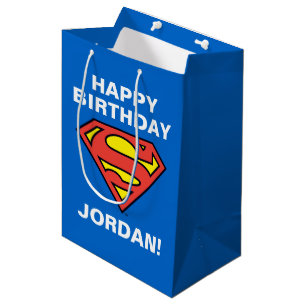 Sac Cadeau Moyen Comics DC   Superman   Logo classique