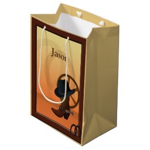 Sac Cadeau Moyen Conception de démarrage Cowboy MGB