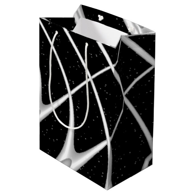 Sac Cadeau Moyen Conception de l'espace Galaxy (Dos Angle)