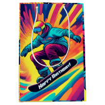 Cool Ado Snowboarder hiver Anniversaire