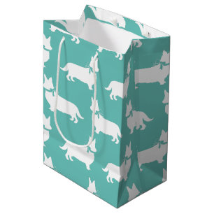 Sac Cadeau Moyen Corgi Chien Chien Chien Pembroke Gallois Moyen Cad