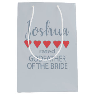 Sac Cadeau Moyen Cortège de Mariage & de Mariée 5 Dieu le Père de l