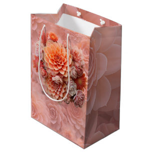 Sac Cadeau Moyen Couleurs succulentes de broyage d'abricot pour 202