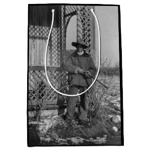 Sac Cadeau Moyen Cowboy Rancher ou le hors-la-loi canadien du Vieux