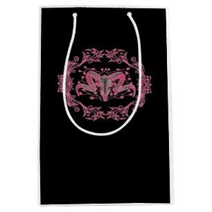 Sac Cadeau Moyen Crâne Whimsigoth esthétique