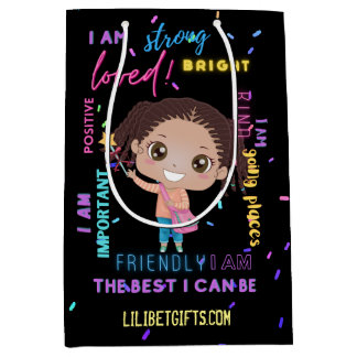 Sac Cadeau Moyen Créez votre propre I AM - Affirmations positives d