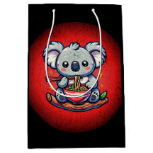 Cute Koala manger Ramen