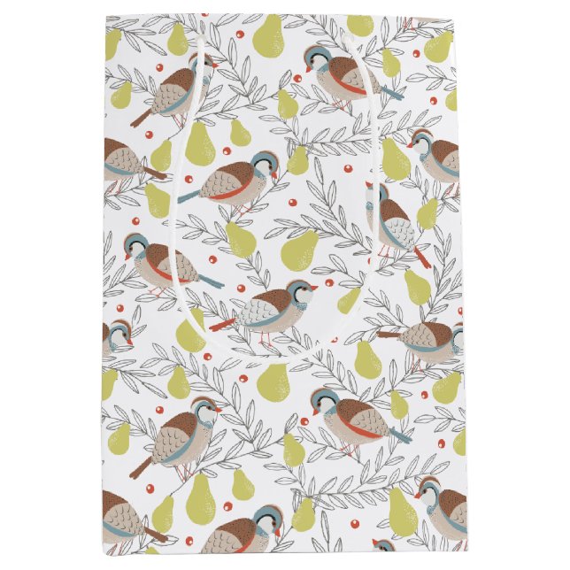 Sac Cadeau Moyen Dans un poirier (Devant)