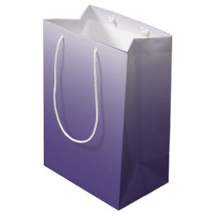Sac Cadeau Moyen dégradé à deux tons ombre Ultra Violet