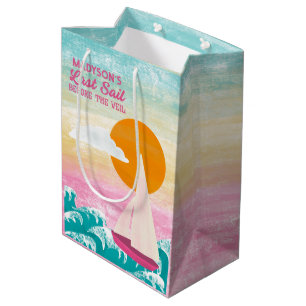 Sac Cadeau Moyen Dernière voile avant le Voile voilier Bachelorette