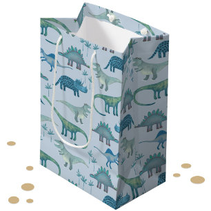 Sac Cadeau Moyen Dinosaur Motif Fun