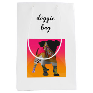 Sac Cadeau Moyen Doggie Bags Restaurant Restauration Leftoto
