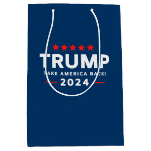 Sac Cadeau Moyen Donald Trump 2024 et l'Amérique