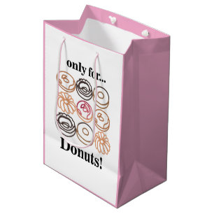 Sac Cadeau Moyen Donut Doughnut Sweet Funny Anniversaire
