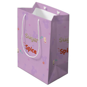 Sac Cadeau Moyen Douche pour bébé sucre et épices Layette 