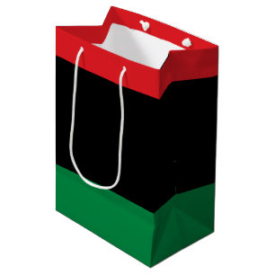 Sac Cadeau Moyen Drapeau panafricain de l'UNIA