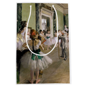 Sac Cadeau Moyen Edgar Degas - Classe Danse